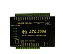 10M/100M 8个串口设备联网转换器 ATC-2008